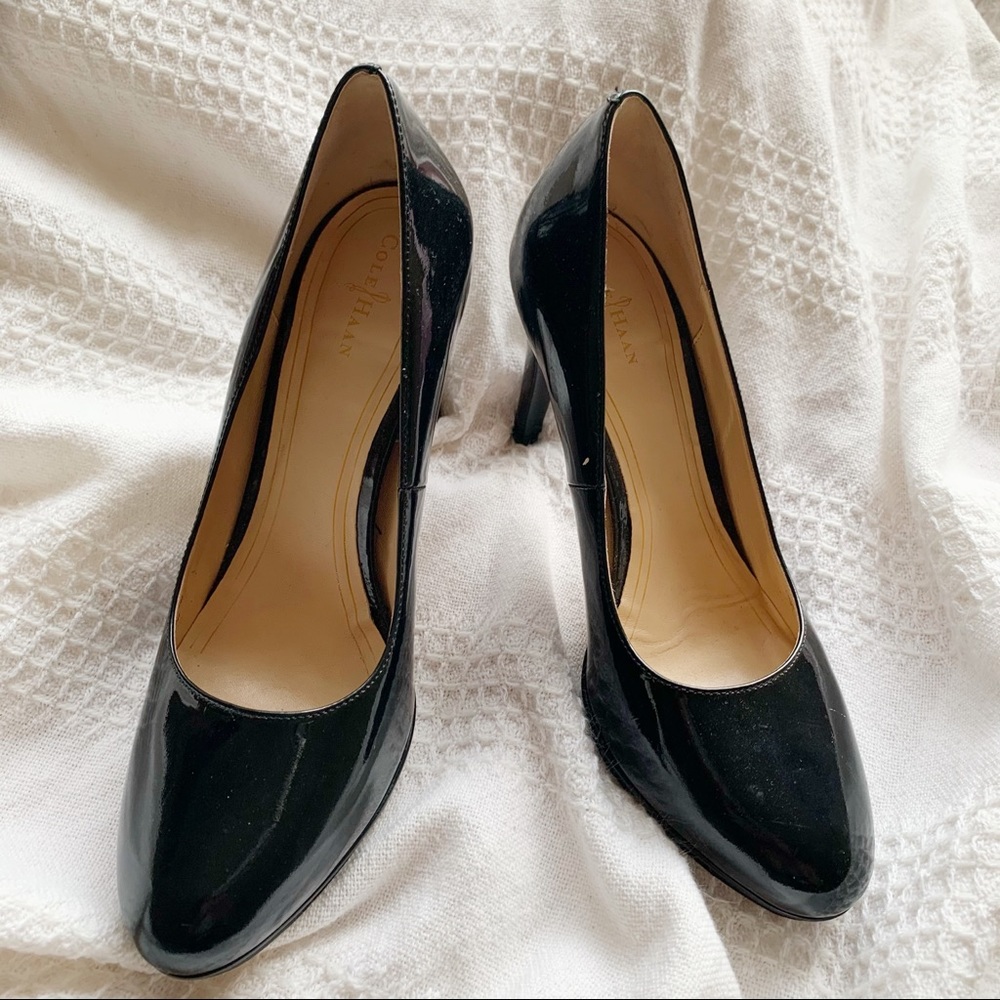 Cole Haan Nike Air Chelsea Black Pumps Heels